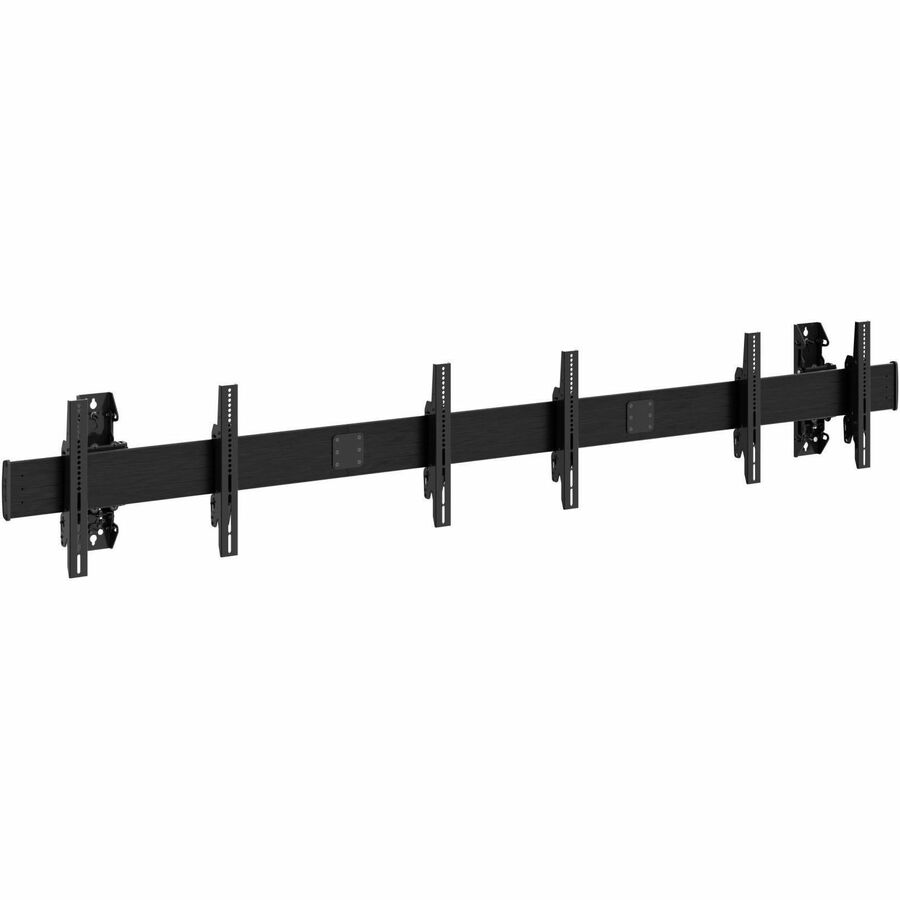 Chief Fusion Large 3x1 Modular Menu Board Wall Mount - For Displays 40-55˘ - Black