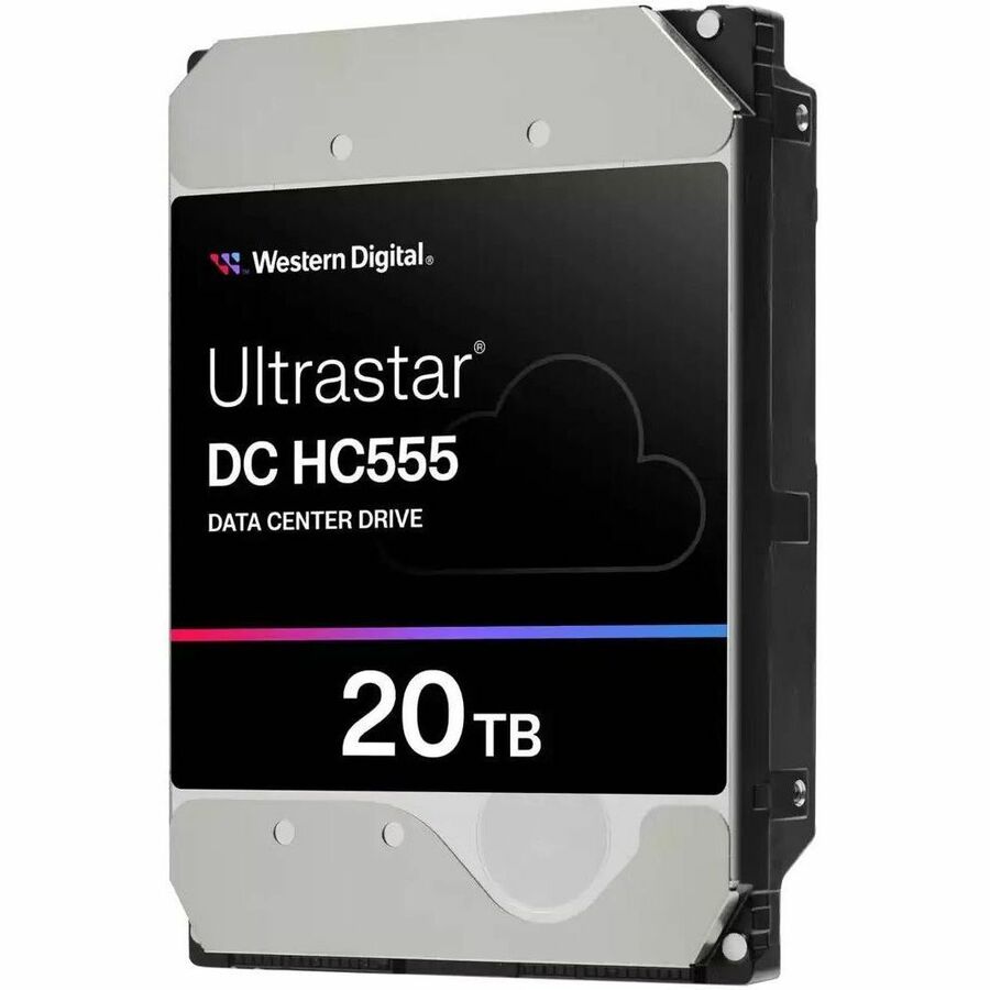 WD Ultrastar DC HC555 WUH722020CL5201 20 TB Hard Drive - 3.5" Internal - SAS - Energy-assisted Perpendicular Magnetic Recording (ePMR) Method