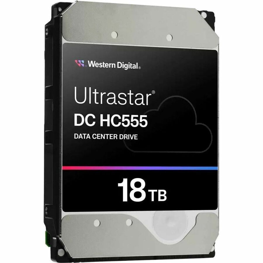 WD Ultrastar DC HC555 WUH722018CL5201 18 TB Hard Drive - 3.5" Internal - SAS - Energy-assisted Perpendicular Magnetic Recording (ePMR) Method