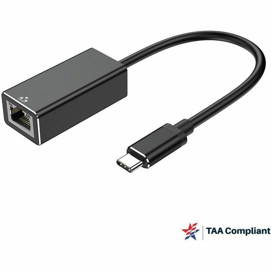 4XEM USB-C to 1 Gbps RJ-45 Ethernet Adapter - TAA