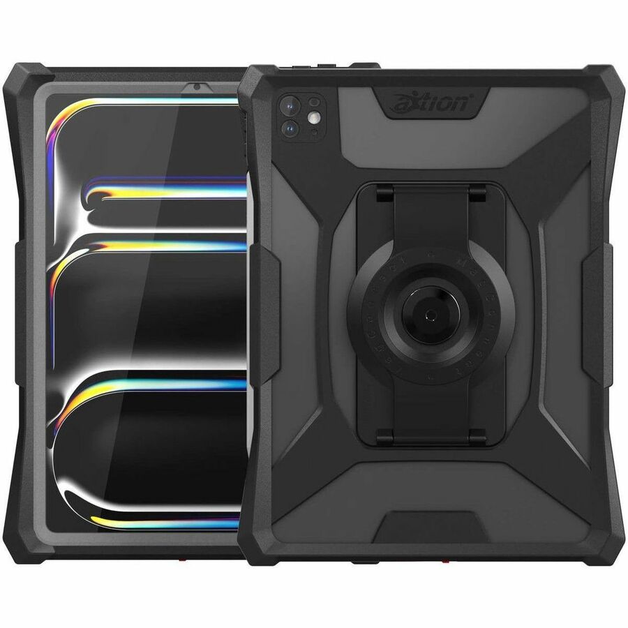 The Joy Factory aXtion Slim MH Rugged Carrying Case for 11" Apple iPad Pro 11 Tablet - Clear