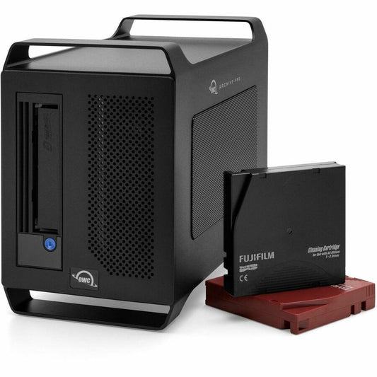 OWC Archive Pro LTO-8 Thunderbolt Tape Storage/Archiving Solution with Hedge Canister Software