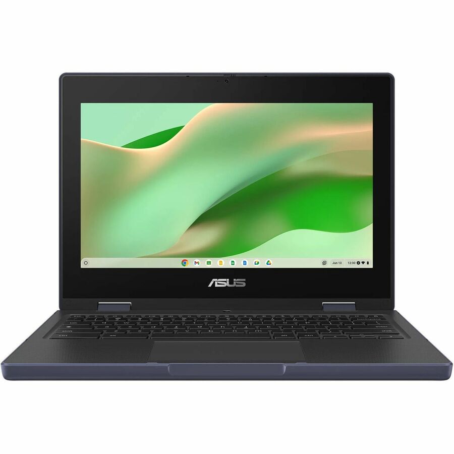 Asus Chromebook CR11 Flip CR1104F CR1104FTA-YZ84T 11.6" Touchscreen Rugged Convertible 2 in 1 Chromebook - HD - Intel N-Series N150 - 8 GB - 64 GB Flash Memory - Mineral Gray