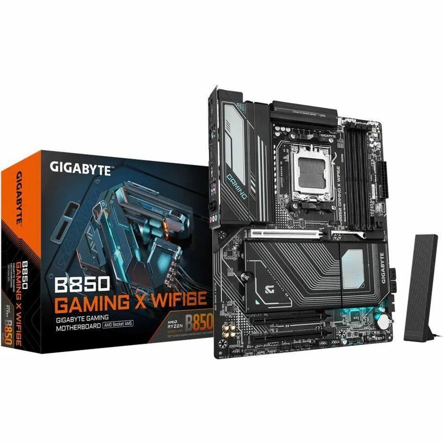 GIGABYTE B850 GAMING X WIFI6E Gaming Desktop Motherboard - AMD Chipset - Socket AM5 - ATX