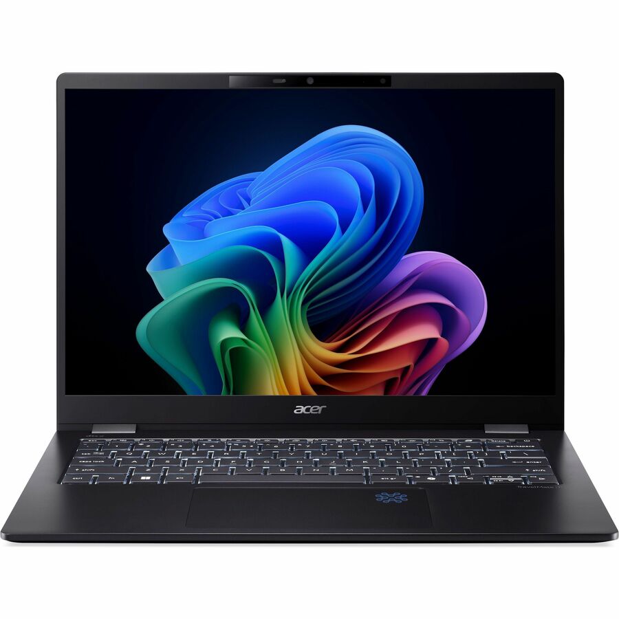 Acer TravelMate P6 14 AI TMP614-54 TMP614-54-56PB 14" Copilot+ PC Notebook - WQXGA+ - 120 Hz - Intel Core Ultra 5 226V - 16 GB - 1 TB SSD - English Keyboard - Black