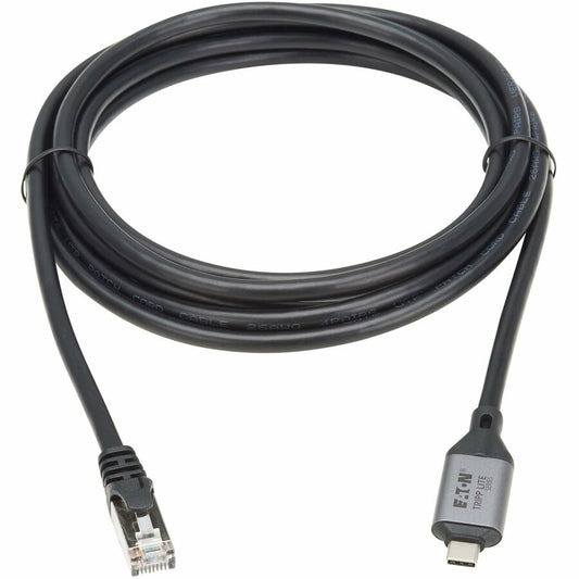 TRIPP LITE SERIES USB-C TO RJ45 GIGABIT ETHERNET CABLE (M/M) - USB 3.2 GEN 1, 3M