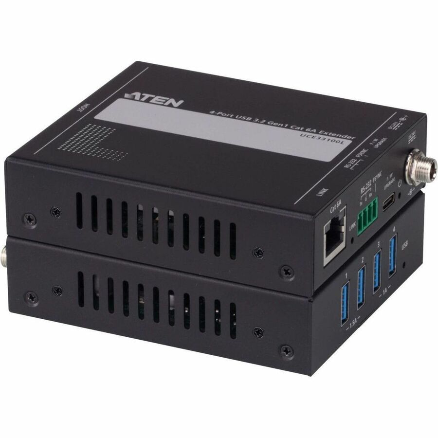 USB3.2 GEN1 CAT6A EXTENDER WITH 4-PORT HUB