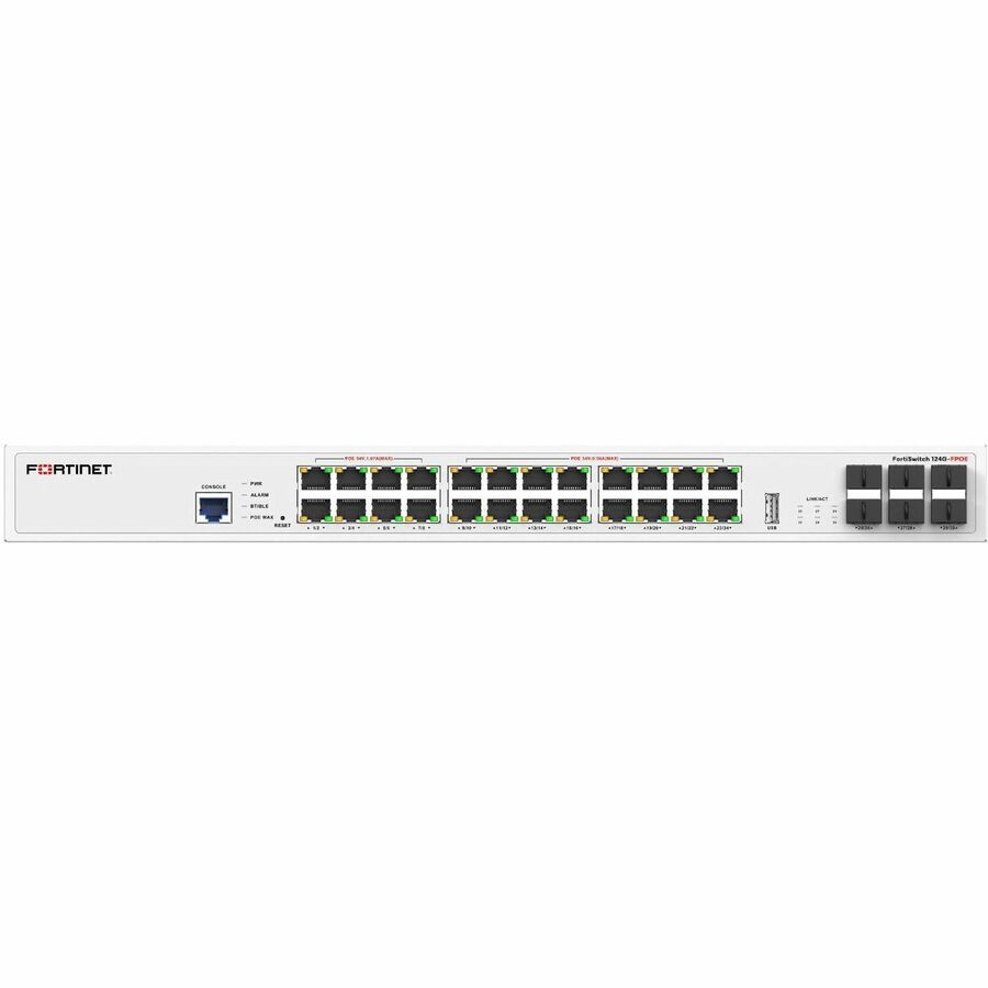 Fortinet FortiSwitch FS-124G-FPOE Ethernet Switch
