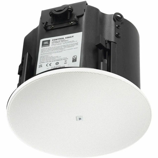 JBL Professional Control 426C/T 2-way Ceiling Mountable, Rail Mountable, Blind Mount Speaker - 75 W RMS - White