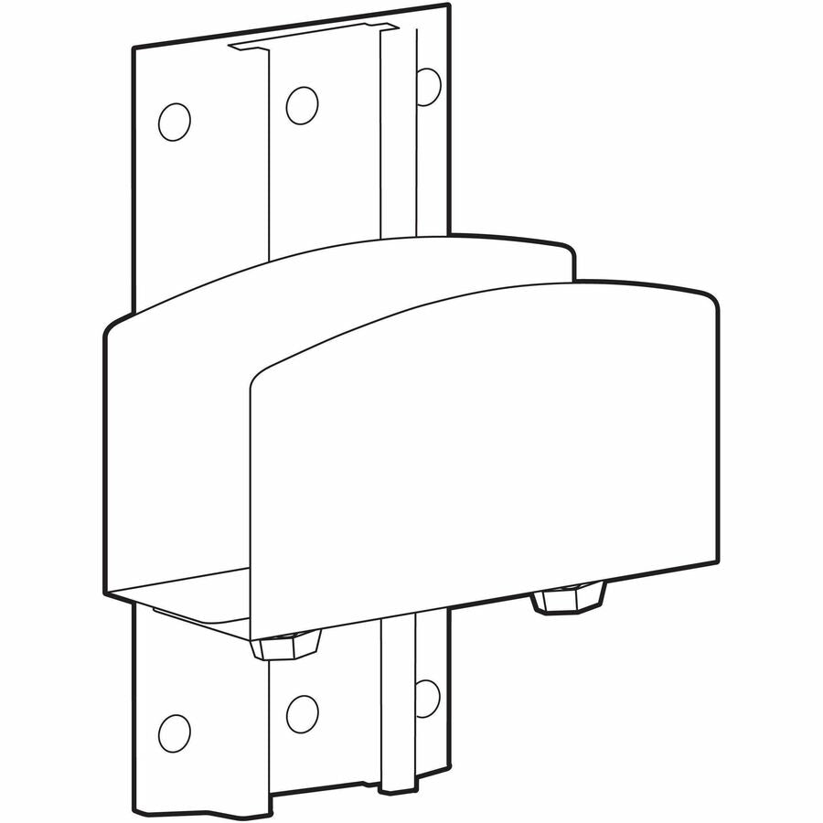 Ergotron Medium PC Mount with Wall Track (white)