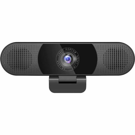 EMEET C980 Pro 4K - Plug & Play 3-in-1 Webcam with 4K lens, Four Noise Reduction Mics, Two 1W Speakers, and Magnetic Privacy Cover. 60&deg;-98&deg; adjustable Field of View with Auto Low Light Correction for SMB Video Conferencing, Teaching, and Streaming