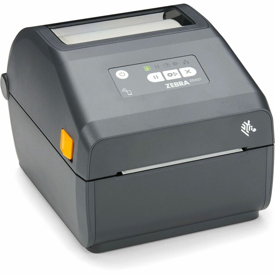 Zebra ZD421t Desktop Thermal Transfer Printer - Monochrome - Label/Receipt Print - USB - USB Host