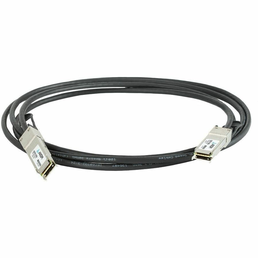 100GBASE-CR4 QSFP28 PASSIVE DAC CABLE FORTINET COMPATIBLE 1M - TAA COMPLIANT