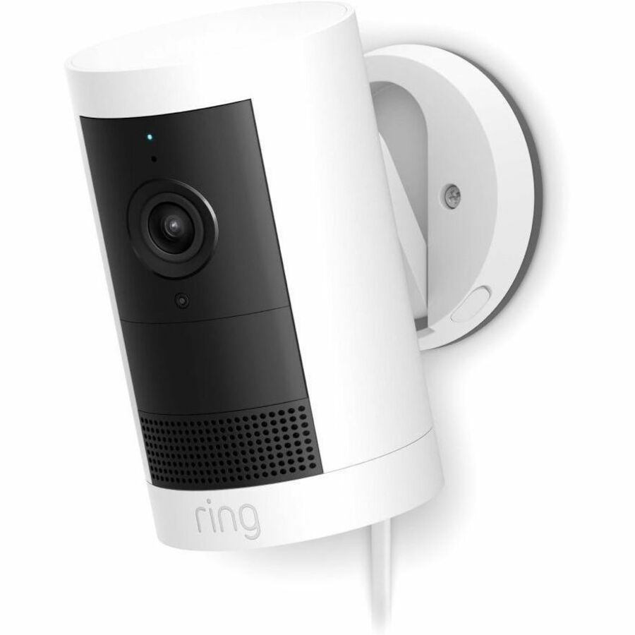 Ring Cam Plus Outdoor, Indoor 2K Network Camera - Color - 1 Pack - White