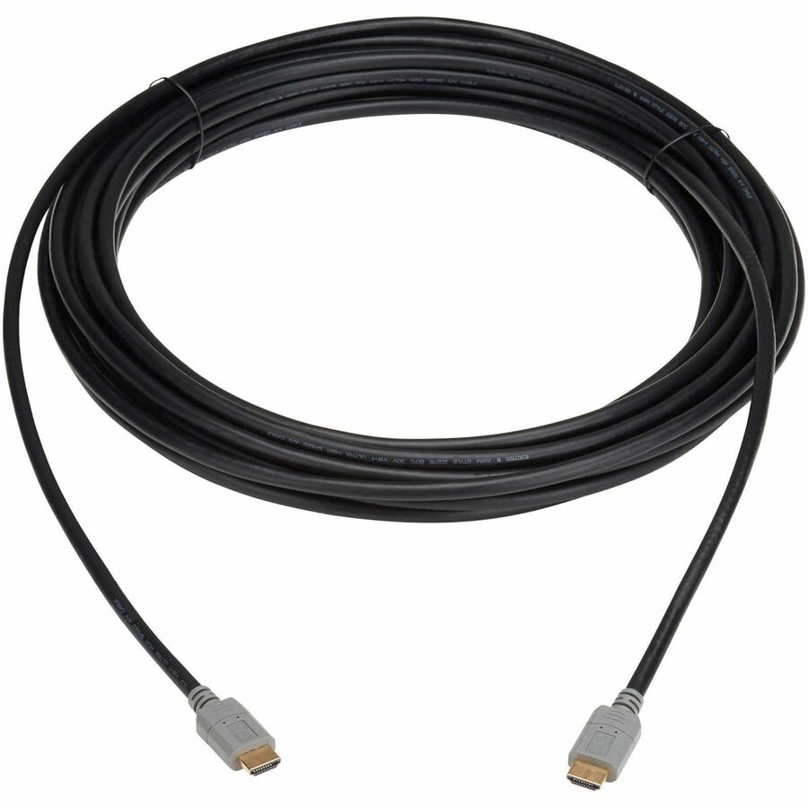 Eaton Tripp Lite Series 4K HDMI Cable (M/M) - 4K 60 Hz, HDR, 4:4:4, HDCP 2.2, Black, 60 ft. (18.3 m)