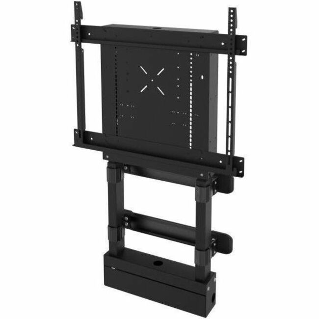 Qomo HiteVision e-Box Wall Mount for Mini PC, Flat Panel Display - Jet Black - Landscape/Portrait