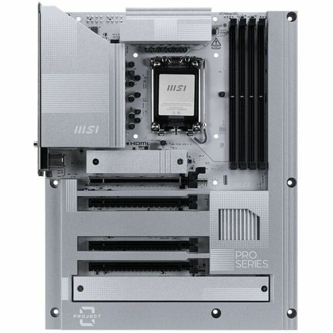 MSI PRO Z890-S WIFI PZ Gaming Desktop Motherboard - Intel Z890 Chipset - Socket LGA-1851 - ATX