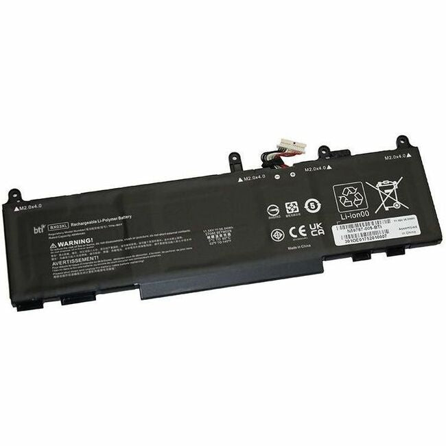 BTI N59787-005-BTI 3-CELL 11.58V LI-ION NOTEBOOK BATTERY N59787-005, BX03XL, N59733-AC1, HSTNN-OB3H