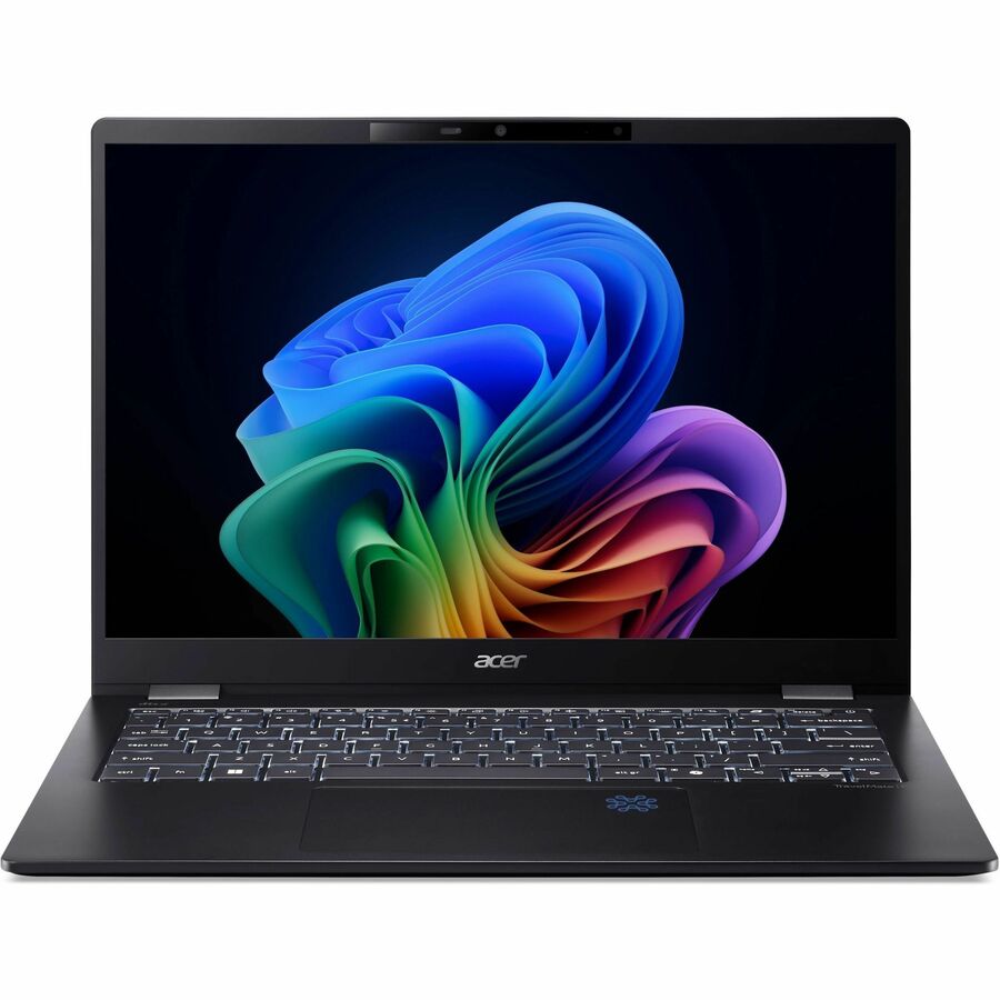 Acer TravelMate P6 14 AI TMP614-54T TMP614-54T-79AH 14" Touchscreen Copilot+ PC Notebook - WUXGA - 60 Hz - Intel Core Ultra 7 258V - 32 GB - 1 TB PCI Express NVMe 4.0 SSD - English Keyboard - Black