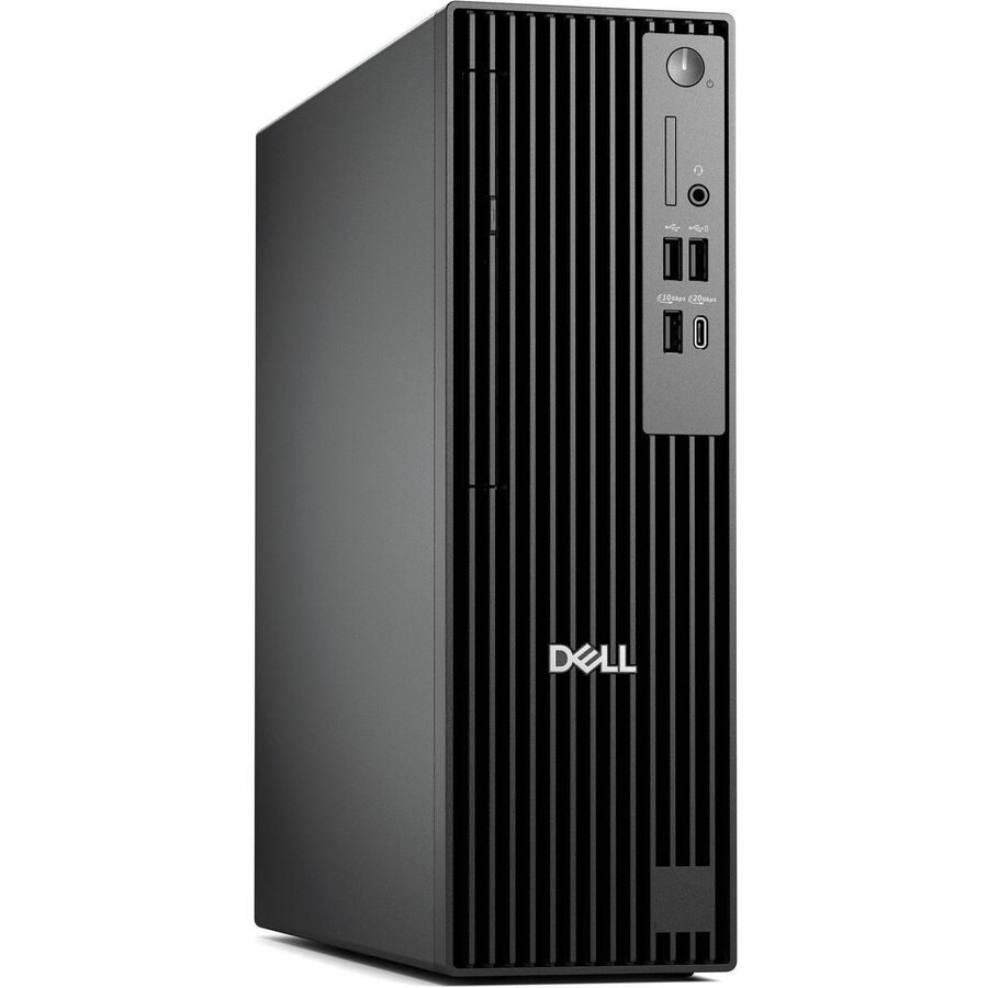 Dell Pro Slim Plus QBS1250 Desktop Computer - Intel Core Ultra 7 265 - 32 GB - 512 GB SSD - Slim PC - Standard Black