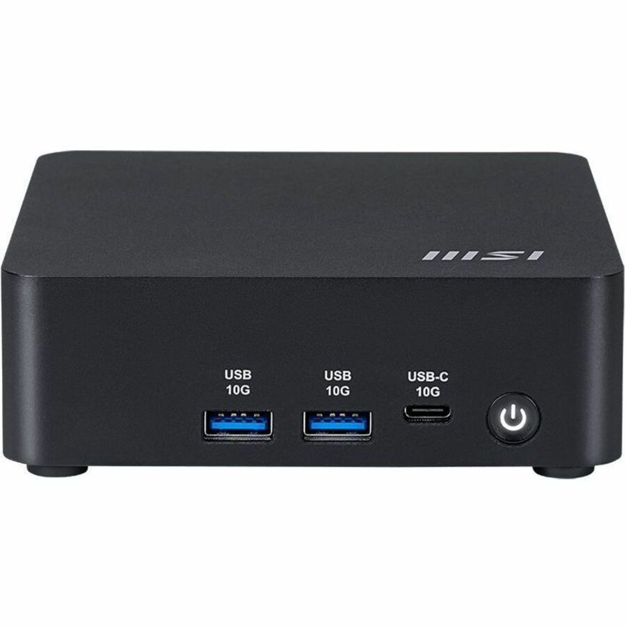 MSI Cubi NUC AI 1UMG-014US Desktop Computer - Intel Core Ultra 7 155H - 32 GB - 1 TB SSD - Mini PC - Black