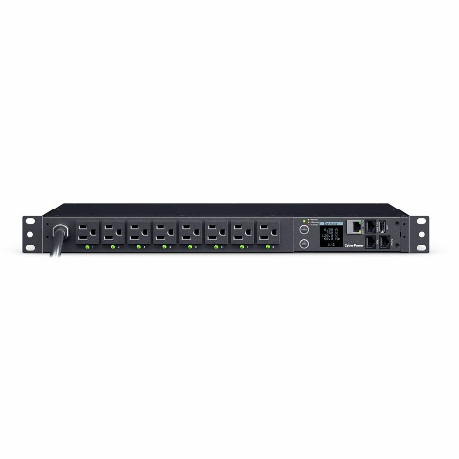 CyberPower PDU41021 Single Phase 100 - 120 VAC 15A Switched PDU