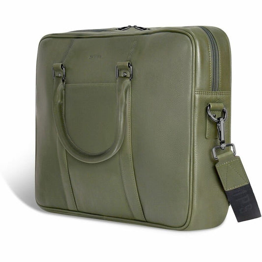 Champs Onyx Carrying Case (Briefcase) for 11" to 15.6" Notebook - Khaki