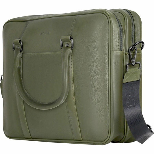 Champs Onyx Carrying Case (Briefcase) for 11" to 15.6" Notebook - Khaki