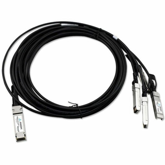 100G QSFP28 TO 4X SFP28 DAC PASSIVE COPPER BREAKOUT CABLE CISCO COMPATIBLE 1M, T