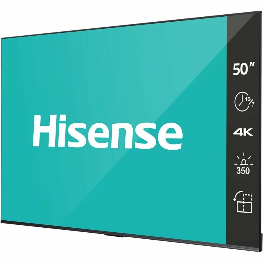 Hisense 50DP30FE 4K UHD Digital Signage Display - 16/7 Operation