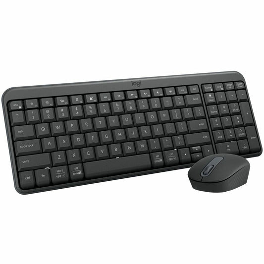 Logitech MK250 Bluetooth Wireless Mouse and Keyboard Combo: Fast & Easy Connectivity, Compact Wireless Keyboard, Ambidextrous Mouse (Graphite)