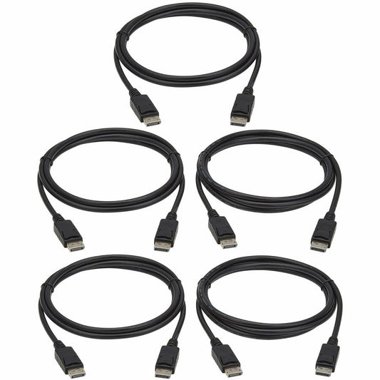 Tripp Lite series P580-006-5PK DisplayPort Audio/Video Cable