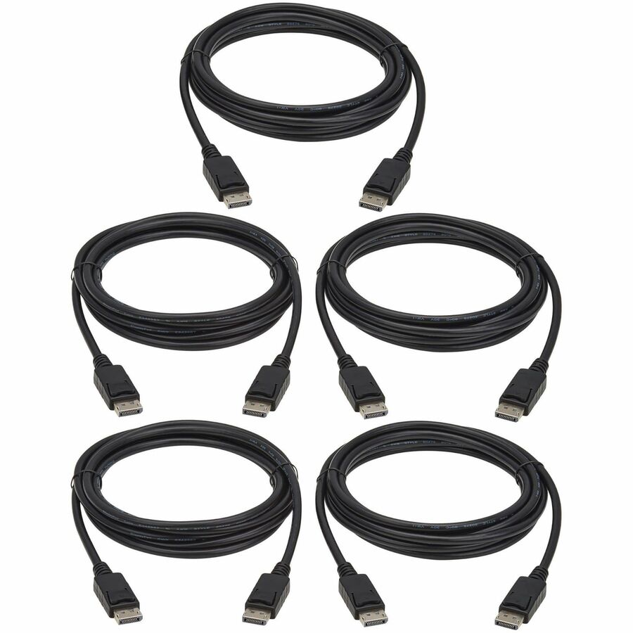 Tripp Lite series P580-010-5PK DisplayPort Audio/Video Cable