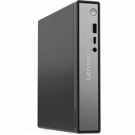 Lenovo ThinkCentre neo 50q QC 13C8000YUS Desktop Computer - Qualcomm Snapdragon X X1-26-100 - 16 GB - 256 GB SSD - Tiny - Eclipse Black