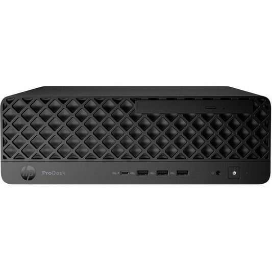 HP ProDesk 4 G1i Desktop Computer - Intel Core Ultra 5 15th Gen 235 - vPro Technology - 16 GB - 256 GB SSD - Small Form Factor - Jack Black - Smart Buy