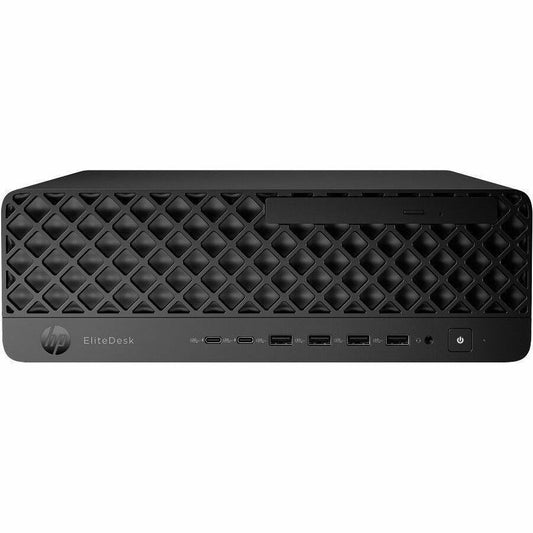 HP EliteDesk 8 G1i Desktop Computer - Intel Core Ultra 5 235 - vPro Technology - 32 GB - 512 GB SSD - Small Form Factor - Jack Black - Smart Buy