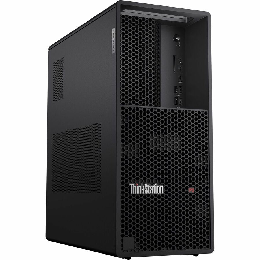 Lenovo ThinkStation P3 Gen 2 30HT0051US Workstation - 1 x Intel Core Ultra 5 2nd Gen 235 - vPro Technology - 32 GB - 512 GB SSD - Tower
