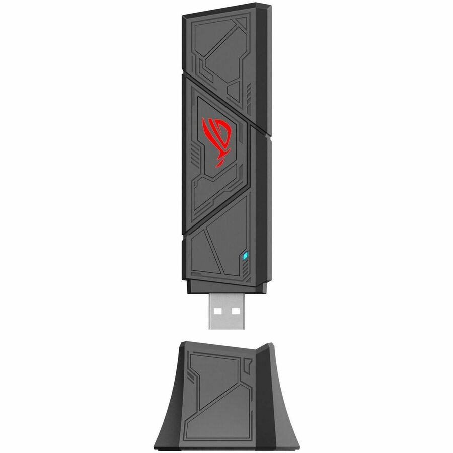 Asus ROG ROG USB-BE92 IEEE 802.11a/b/g/n/ac/ax/be Tri Band Wi-Fi Adapter for Notebook, Desktop Computer, Tablet - TAA compliant