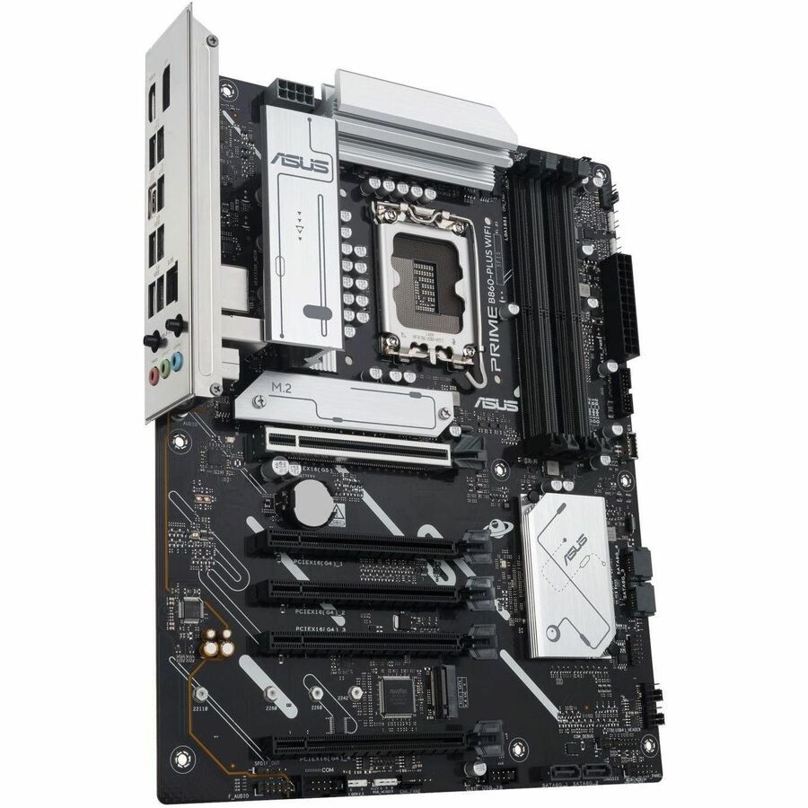 Asus Prime B860-PLUS WIFI-CSM Desktop Motherboard - Intel B860 Chipset - Socket LGA-1851 - ATX