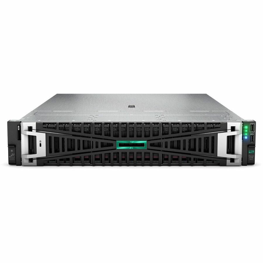 HPE ProLiant DL385 G11 2U Rack Server - 1 x AMD EPYC 9115 2.60 GHz - 256 GB RAM - 960 GB SSD - (2 x 480GB) SSD Configuration - Serial ATA/600, 12Gb/s SAS Controller