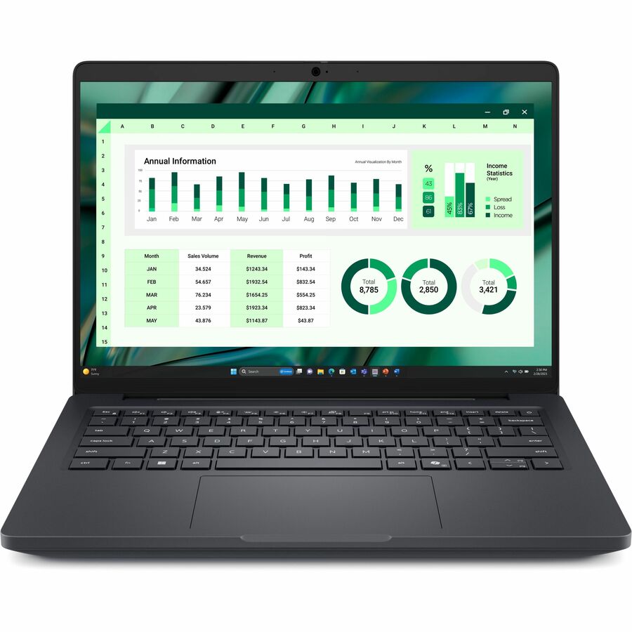 Dell Pro Max MC14250 14" Copilot+ PC Mobile Workstation - Full HD Plus - 60 Hz - Intel Core Ultra 5 225H - 32 GB - 512 GB SSD - English (US) Keyboard