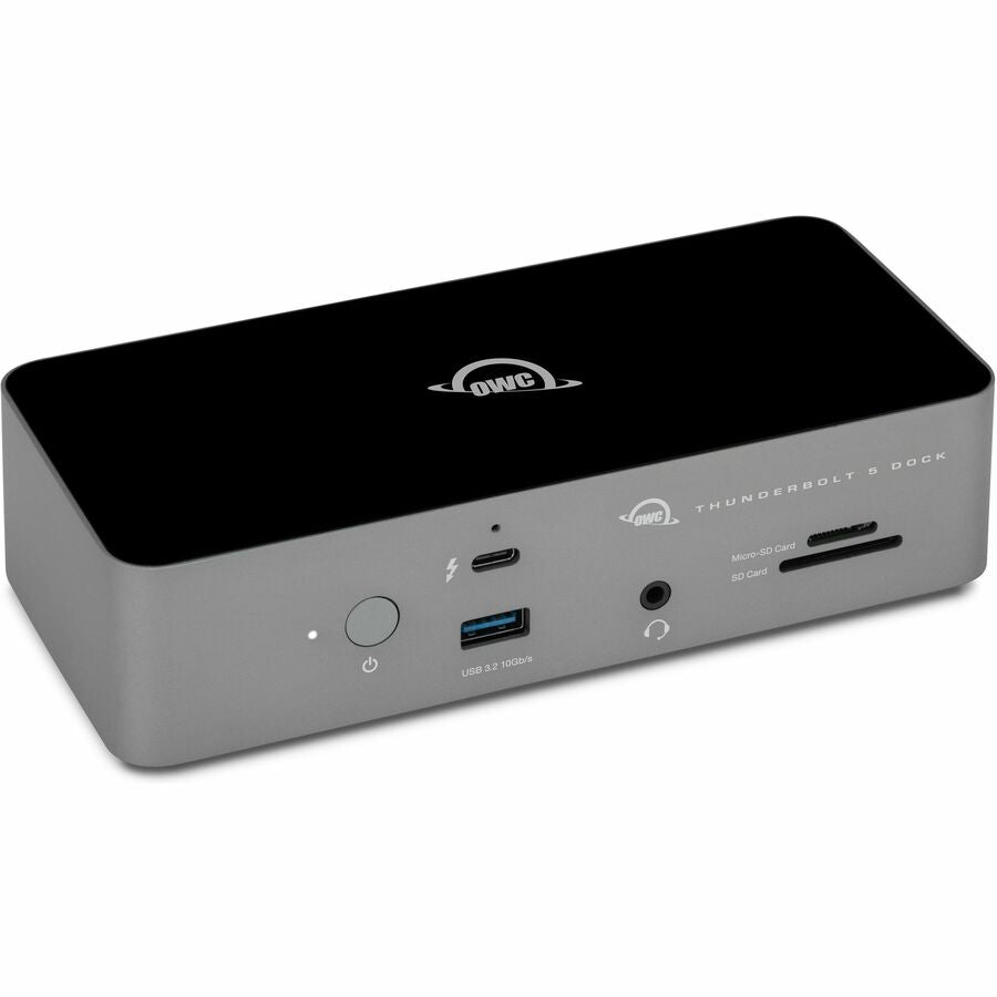 OWC 11-Port Thunderbolt 5 Dock with 140W Power Delivery - 2.5GbE - Up to 3 Displays