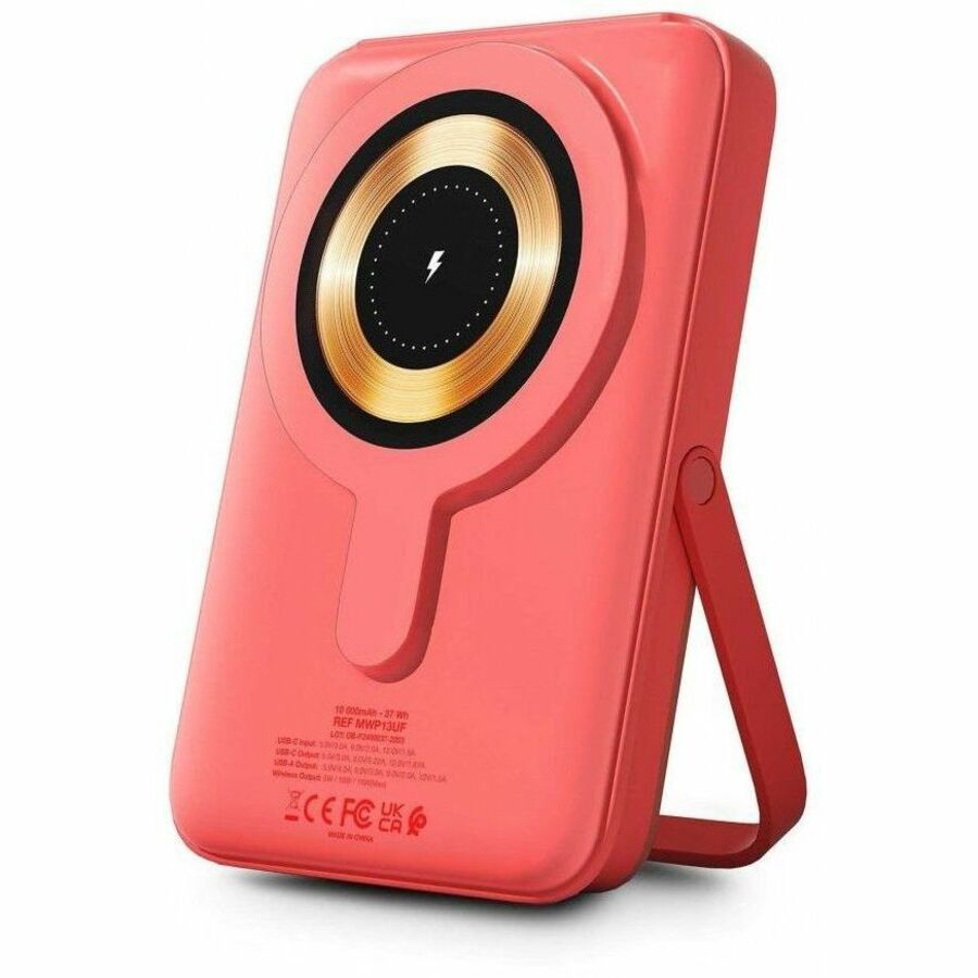 MAGNEE POWER: WIRELESS MAGNETIC UNIVERSAL POWERBANK 10.000MAH - SUGAR CORAL
