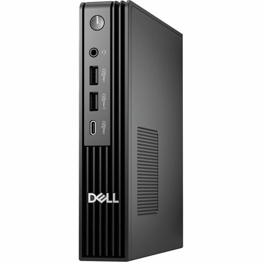 Dell Pro Micro Plus QBM1250 Desktop Computer - Intel Core Ultra 7 265 - vPro Technology - 16 GB - 256 GB SSD - Micro PC