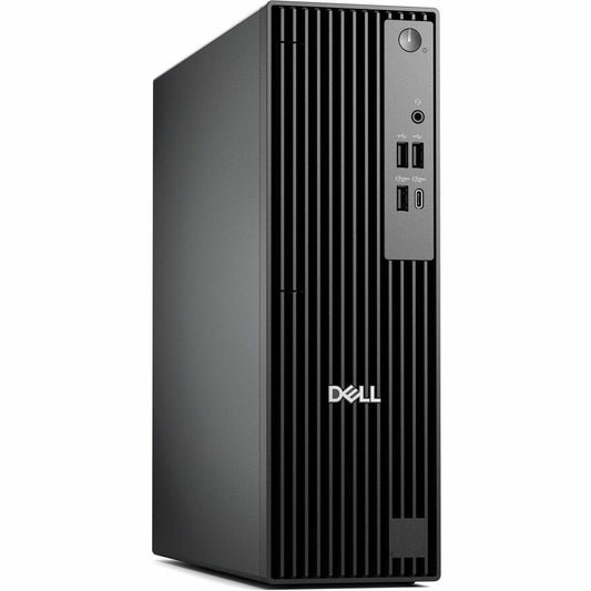 Dell Pro QCS1250 Desktop Computer - Intel Core Ultra 5 235 - vPro Technology - 16 GB - 512 GB SSD - Slim PC - Standard Black