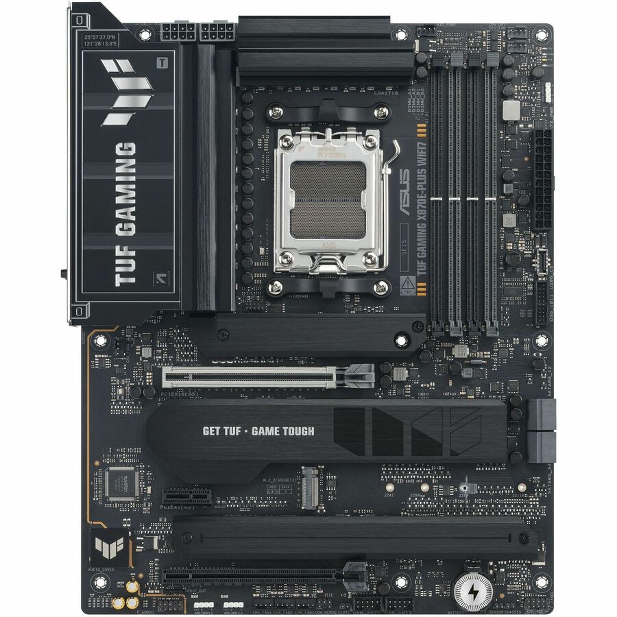 TUF X870E-PLUS WIFI7 Gaming Desktop Motherboard - AMD X870E Chipset - Socket AM5 - ATX