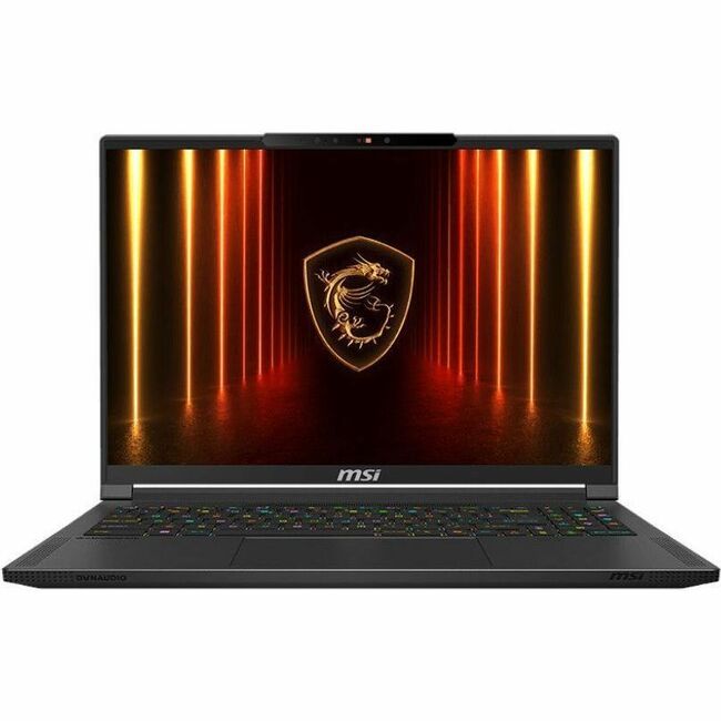 MSI AI A2HW Stealth 16 AI A2HWGG-008US 16" Gaming Notebook - QHD+ - 240 Hz - Intel Core Ultra 9 285H - 32 GB - 1 TB SSD - Core Black