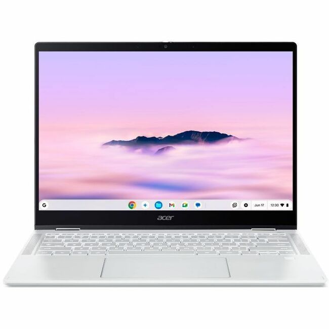 Acer Chromebook Plus Spin 514 CPE584-1N CPE584-1N-K7F1 14" Touchscreen Convertible 2 in 1 Chromebook - WQXGA+ - 60 Hz - MediaTek Kompanio Ultra 910 - 16 GB - 256 GB Flash Memory - English (US) Keyboard - Silver