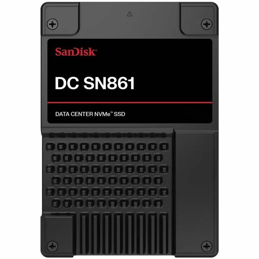 Western Digital Ultrastar DC SN861 0TS2526 3.84 TB Solid State Drive - U.2 Internal - PCI Express NVMe (PCI Express NVMe 5.0 x4) - Mixed Workload