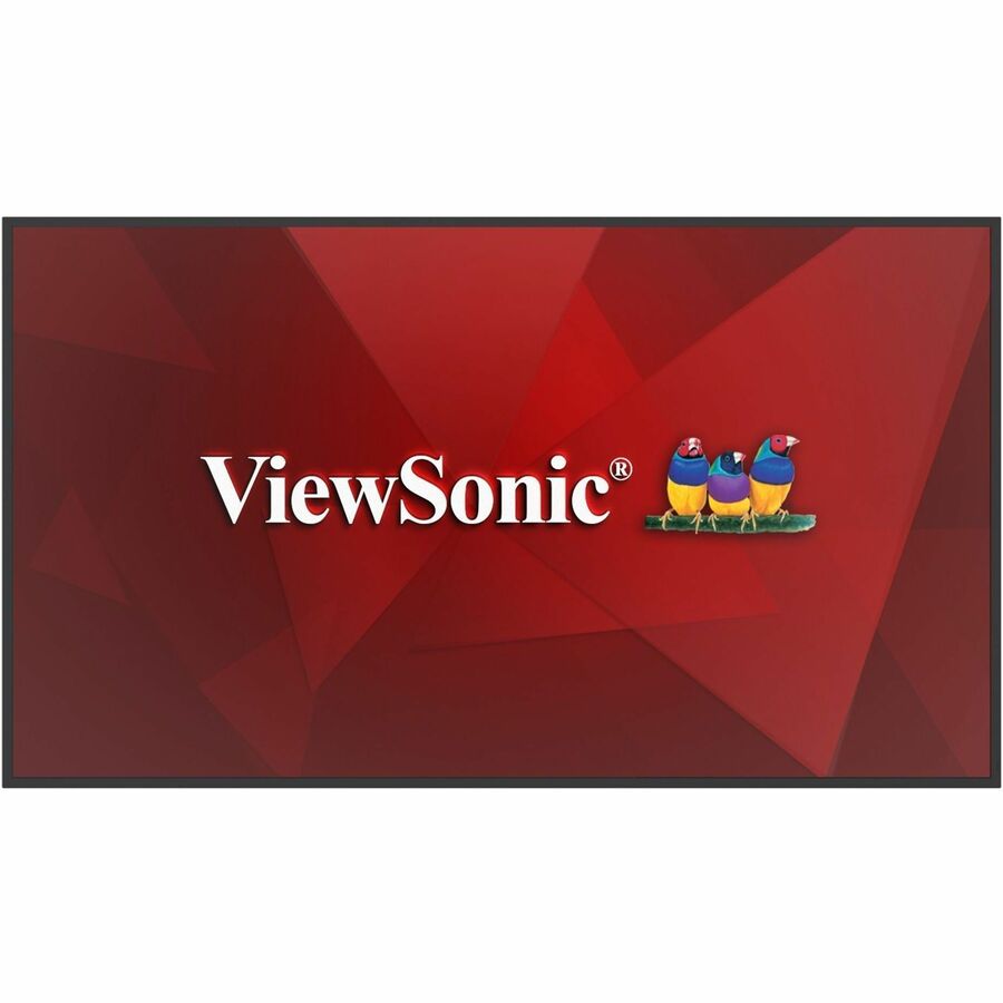 ViewSonic CDE4331 43 Inch 4K UHD Commercial Display with 500-nit Brightness, 5000:1 Contrast Ratio, 8GB RAM, 32GB Storage, 16W Dual Speakers, Wifi Slot, HDMI, USB A, and USB C Inputs